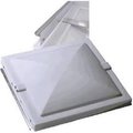 Ventmate Ventmate 61634 14 x 14 in. Roof Elixir Lid; White VNT-61634